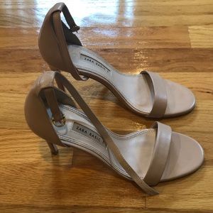 Zara light beige sandals